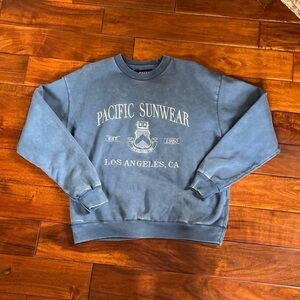 Blue Vintage Washed Pacsun Sweatshirt